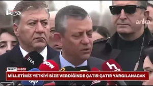 ÖZGÜR ÖZEL'DEN AKIN GÜRLEK SÖZLERİ @Kanal33mersin