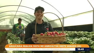 ARAUCÁRIA HOSTS FARMER'S FESTIVAL THIS SATURDAY (25). CA 07/26/24