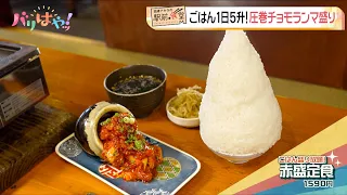 【岡澤アキラの駅前食堂】ごはん一日５升！圧巻のチョモランマ盛り「大衆焼肉やまにく」 | JR 周船寺 駅（2026/6/24）