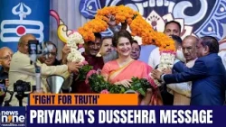Priyanka Gandhi Vadra Attends Dussehra Celebrations, Says People Face Ravana-Like Challenges | News9
