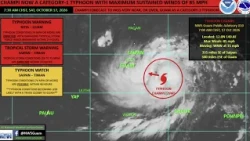 NWS: Typhoon Champi could pass over Guam with Category 2/3 winds; strongest storm since 2023's Mawar