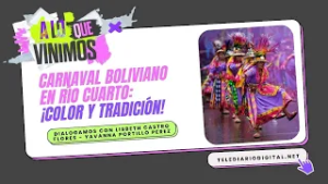 Festival del carnaval de la comunidad Boliviana en Río Cuarto: tradición, competencia y homenaje