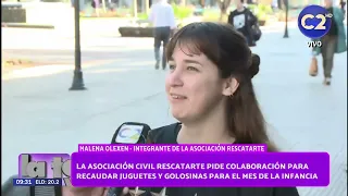 Rescatarte Civil Association Requests Donations of Toys and Treats - La Tele con Vos 07/29/2026