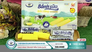 SCJ TV SHOPPING | Long Thành Premium Domilk Pure Milk Cakes