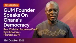 "Many Ghanaian MPs have low IQ" -- Osofo Kyiri Abosom Founder, GUM.