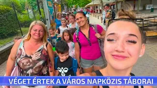 Véget értek a város napközis táborai