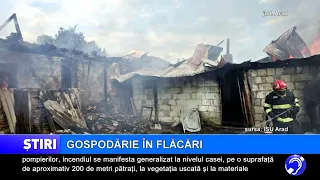House ablaze