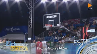 Kosarasfieszta a Főtéren