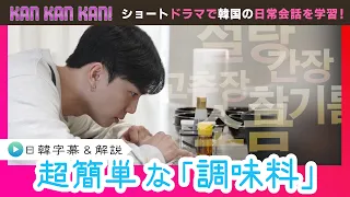 #45 "Seasonings" in Korean [KAN-KAN-KAN! ~Seung-jun's 5-Minute Easy Korean Lesson~] (Chiba TV Off...