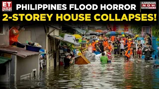 Philippines Flood Fury: Two-Storey House Swallowed By Raging River | Shocking Visuals Out