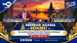 RELIGIOUS FORUM (October 13, 2026 Edition) | KARMAPHALA AS A BENCHMARK FOR LIVING LIFE #TVRI