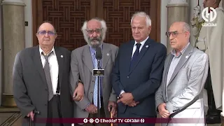 رئيس الجمهورية عبد المجيد تبون يستقبل وفدا عن مؤسسة قدماء لاعبي فريق جبهة التحرير الوطني لكرة القدم