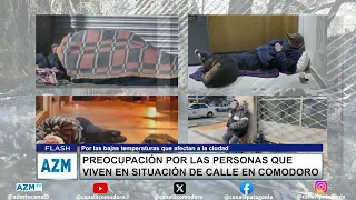 Concern for the homeless in Comodoro