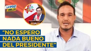 Entrevista a George Forsyth: critica a Balcázar, al Congreso y duda de elecciones transparentes