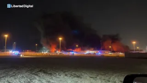 EEUU-IRÁN | Impactante momento del ataque de Irán a una base estadounidesense en Baréin