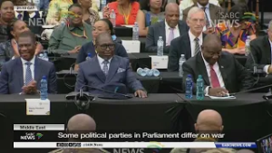 Middle East Conflict | Some political parties in Parliament differ on war