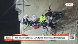 La Libertad: PNP seizes drugs, explosives, and strengthens patrols