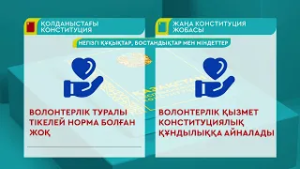 Жаңа Конституция жобасы