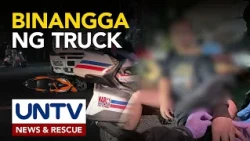 Motorcycle rider, sugatan matapos mabangga ng truck sa Pasig City