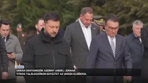 Titkos találkozókon egyeztet Volodimir Zelenszkij az ukrán elnöki iroda lemondott vezetőjével