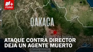 Atacan a balazos al Director de Policía de Pluma Hidalgo, Oaxaca