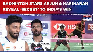 Badminton Stars Arjun-Hariharan Hail Home Crowd, Reveal ‘Secret’ Behind Big Win | EXCLUSIVE