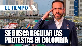 President publishes draft decree to regulate protests | EL TIEMPO