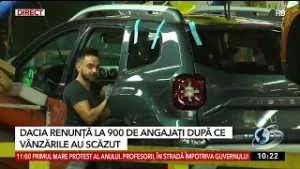 Dacia renunță la 900 de angajați după ce vânzările au scăzut