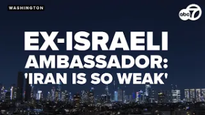 From a bomb shelter, ex-Israeli Ambassador to the U.S. says the US-Israel strikes change everything