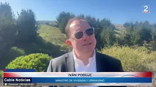 30 JUN 2026 Ministro Poduje abordó en San Antonio proyectos habitacionales y megatomas