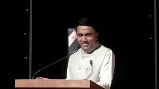 Goan Reporter :; CM DR Pramod Sawant speaking at the Mann ki Baat Program