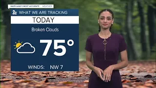 Maryland's Most Accurate: Stubborn clouds stick around Tuesday