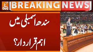 Important Resolution Passed in Sindh Assembly? | GNN | GNN Breaking |