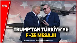 Trump's CAATSA and F-35 Statement: "Erdoğan Is My Friend, We Always Talk"