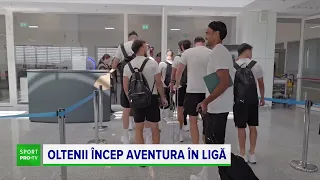 Oltenii au zburat doar o oră pentru primul meci din preliminariile Champions League