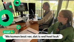 Scouts from all over the world talk to each other via radio: 'Charlie Bravo'