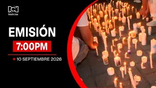 Noticias RCN Broadcast 7:00 p.m. / Thursday, September 10, 2026