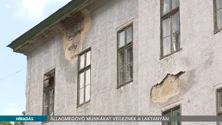 Állagmegóvó munkákat végez az önkormányzat a laktanya épületein - 2026.07.23.