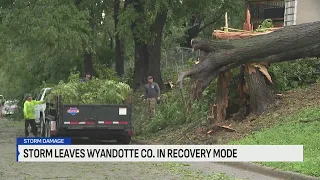 Wyandotte County cleanup continues after powerful storm leaves widespread damage