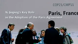 Xi Jinping's key role in the adoption of the Paris Agreement