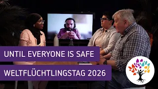 Until Everyone Is Safe - A Conversation on Refugee, Rights and Participation | Nyimas Bantaba