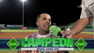 Leo Velasco: "La concentración de los peloteros de Panamá Oeste es digna de admirar"