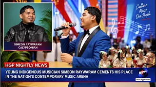 Young Indigenous Musician Simeon Raywaram Cements His Place In The Nation's Contemporary Music Arena