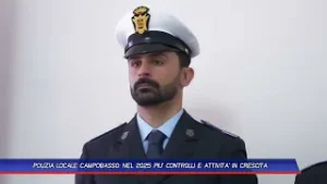 POLIZIA LOCALE CAMPOBASSO: NEL 2025 PIU' CONTROLLI E ATTIVITA' IN CRESCITA