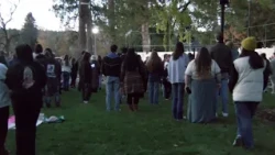 Vigil honors 3 children, teacher killed in shooting at elementary school in Bend, Oregon