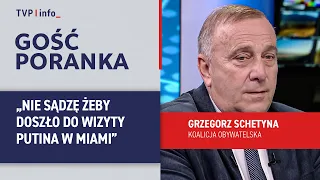 Grzegorz Schetyna: I don't think Putin will visit Miami | MORNING GUEST