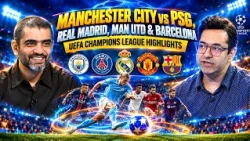 Kick Off | Man. City vs PSG, Real Madrid, Man Utd & Barcelona | UEFA League Highlights | 16th Oct 26