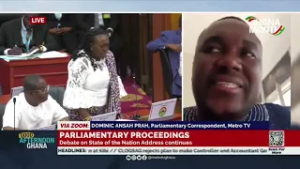 REPORT: DEBATE ON SONA CONTINUES - Good Afternoon Ghana