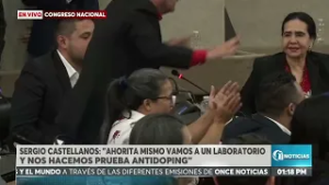 ¡Hagámoslo ahorita! Sergio Castellanos reta a diputados a que vayan a hacerse la prueba antidoping