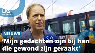Carola Schouten over gewonden tramongeluk: 'Vreselijk' | Rijnmond